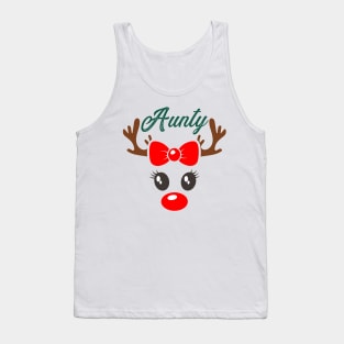 Aunty Reindeer Antlers Tank Top